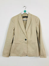Load image into Gallery viewer, Zara Women’s Tailored Blazer Suit Jacket | M | Beige

