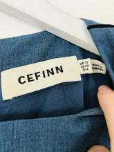 Load image into Gallery viewer, Cefinn Women’s A-Line Long Sleeve Maxi Dress | UK12 | Blue

