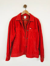 Load image into Gallery viewer, Vans Women&#39;s Corduroy Jacket Overcoat | M UK10-12 | Red
