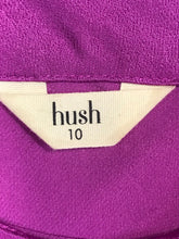 Load image into Gallery viewer, Hush Women&#39;s Elasticated Shine Midi Skirt | UK10 | Pink
