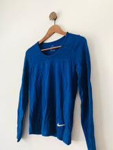 Load image into Gallery viewer, Nike Dri-Fit Women’s Long Sleeve Sports Top | S UK8 | Blue

