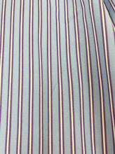 Load image into Gallery viewer, Osborne City Attire Men&#39;s Striped Button-Up Shirt | 41 | Blue
