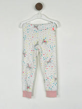 Load image into Gallery viewer, Joules Kid&#39;s Unicorn Star Print Leggings  | 3 Years | Multicolour

