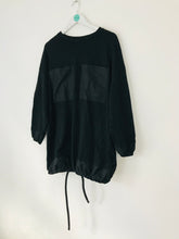 Load image into Gallery viewer, Zara Women’s Oversized Drawstring Jumper Dress | S UK8 | Black
