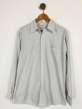 Load image into Gallery viewer, Brooks Brothers Men&#39;s Check Button-Up Shirt | 16 | White
