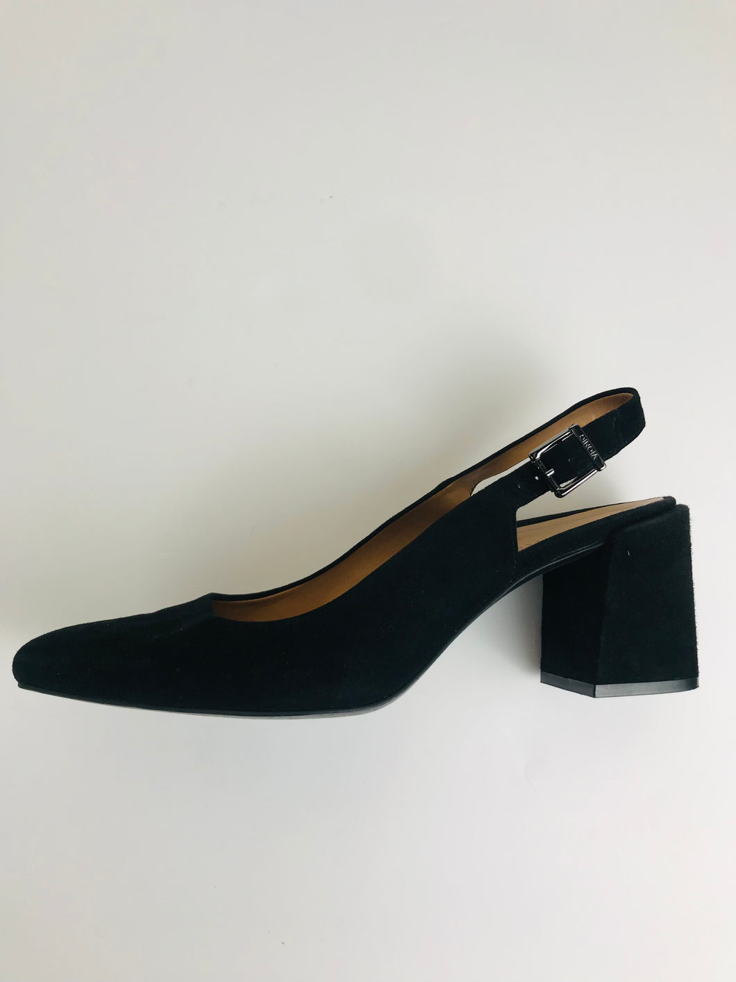 Vionic Women's Suede Heels | UK6.5 | Black