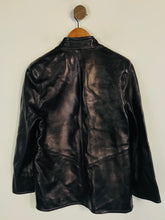 Load image into Gallery viewer, Jean Muir Women&#39;s Leather Biker Jacket | UK10 | Purple
