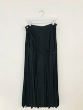 Load image into Gallery viewer, Caitlin Price Label/Mix Women’s Pleated Maxi Skirt | UK14 | Black
