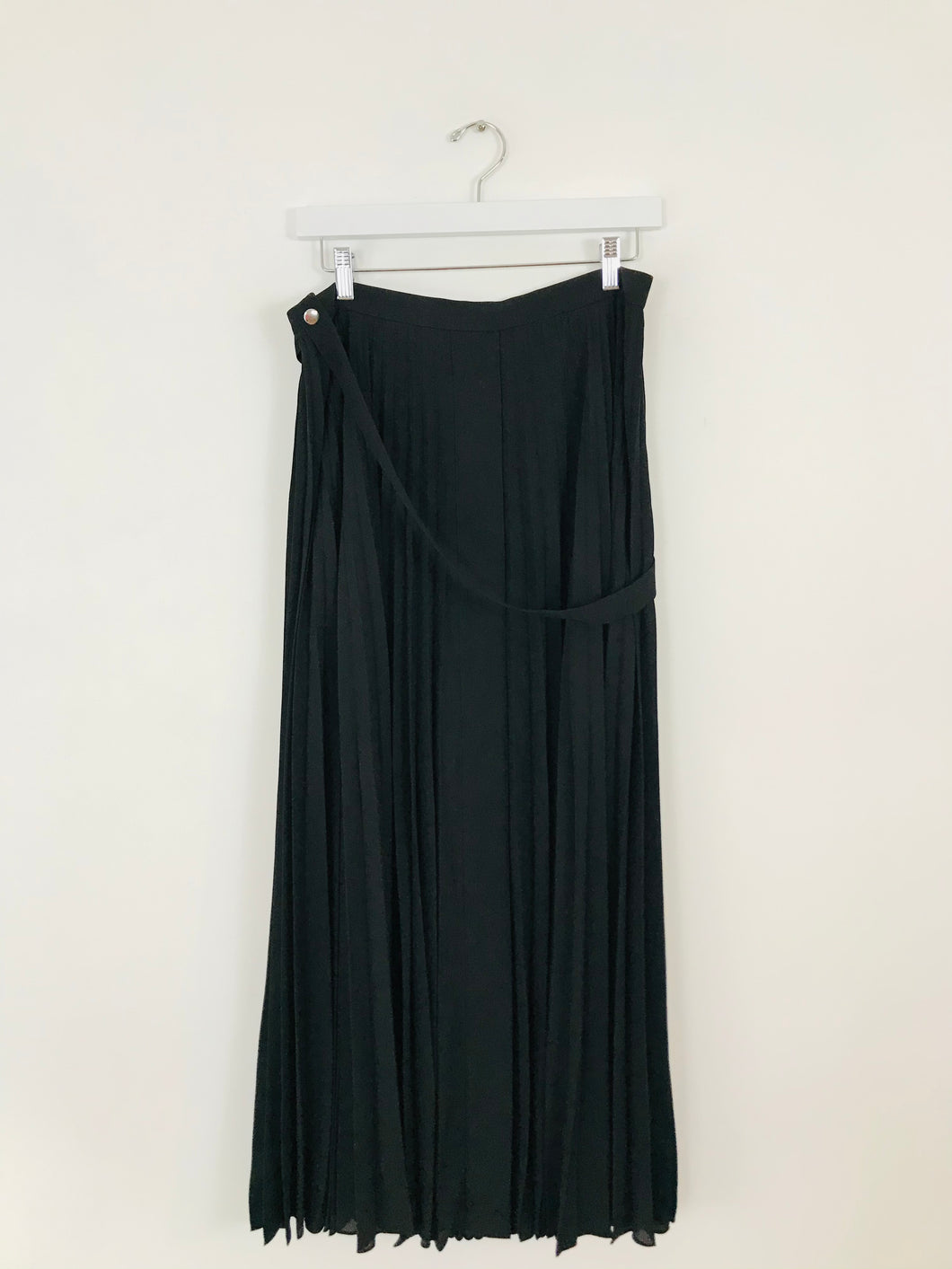 Caitlin Price Label/Mix Women’s Pleated Maxi Skirt | UK14 | Black