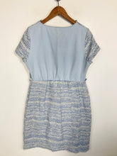 Load image into Gallery viewer, Seraphine Women&#39;s Striped Sheath Dress | UK14 | Blue
