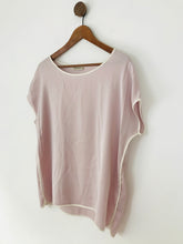 Load image into Gallery viewer, Repeat Women&#39;s Silk Boxy Blouse  | 38 | Pink
