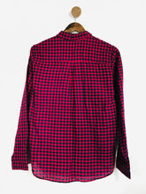 Load image into Gallery viewer, Isabel Marant Étoile Women&#39;s Check Gingham Button-Up Shirt | EU36 UK8 | Multicoloured
