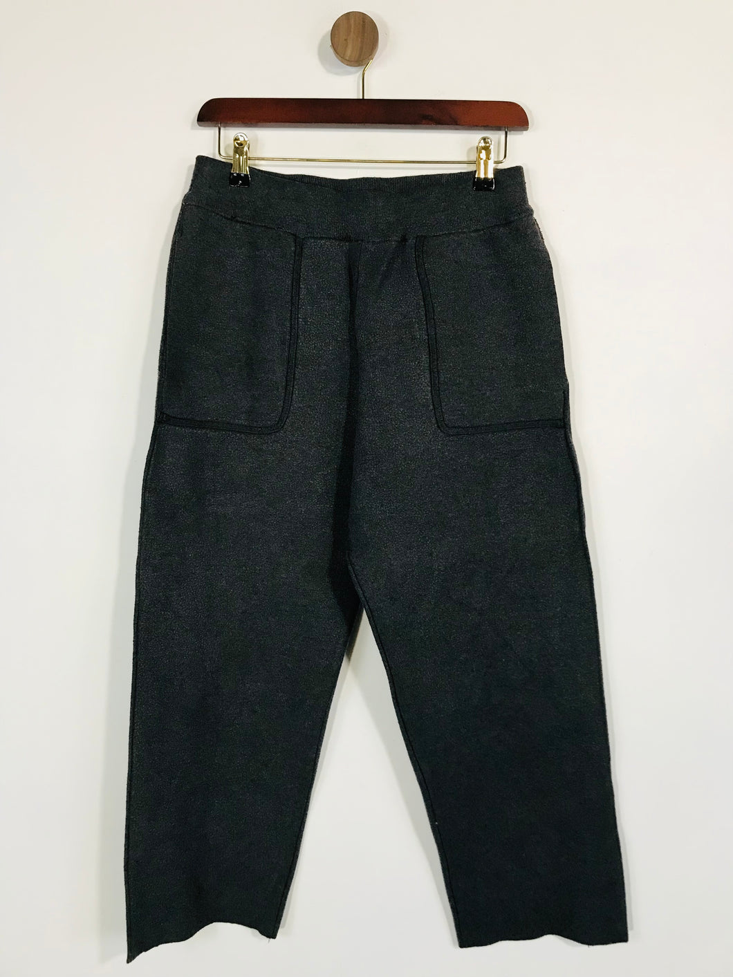 Zara Women's Knit Joggers Casual Trousers | M UK10-12 | Grey