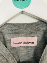 Load image into Gallery viewer, Hussein Chalayan Women’s T-Shirt | M UK12 | Grey
