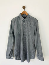 Load image into Gallery viewer, Hugo Boss Men’s Long Sleeve Slim Fit Pin Stripe Shirt | 44 17.5 | Grey
