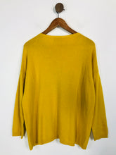 Load image into Gallery viewer, Luella Women&#39;s Cashmere Wool Jumper | M UK10-12 | Yellow
