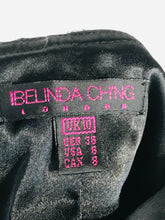 Load image into Gallery viewer, Belinda Ch&#39;ng Women&#39;s Halter Neck Ruffle Tank Top | UK10 | Black
