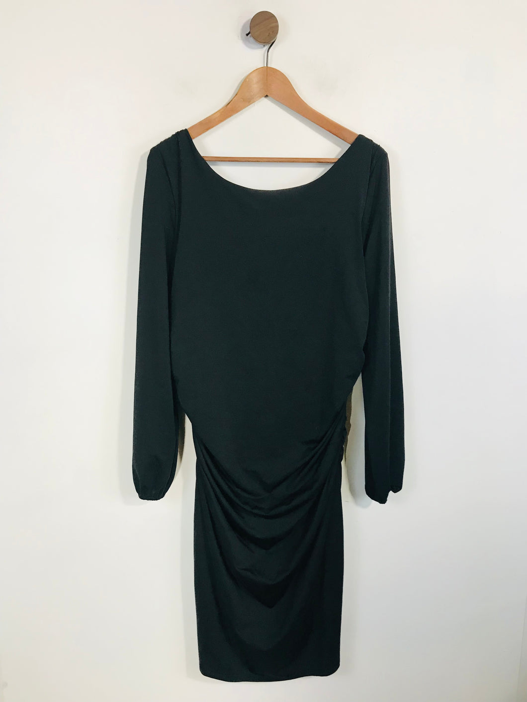 Biba Women's Ruched Bodycon Dress | UK18 | Black