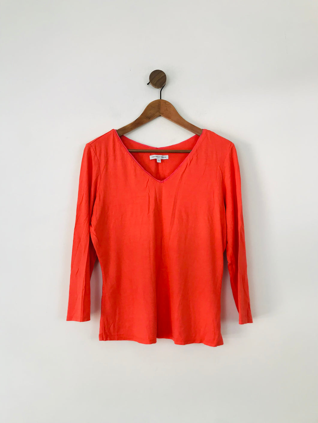 Fenn Wright Manson Women's Long Sleeve T-Shirt | UK14 | Orange