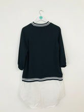 Load image into Gallery viewer, Zara Women’s Oversized Layered Jumper Shirt Dress | M | Black
