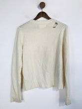 Load image into Gallery viewer, Zadig &amp; Voltaire Women&#39;s Wool Distressed Jumper | XS UK6-8 | Beige
