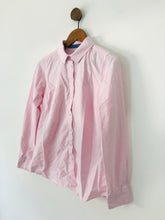 Load image into Gallery viewer, Crew Clothing Women&#39;s Cotton Long Sleeve Button-Up Shirt | UK12 | Pink
