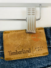 Load image into Gallery viewer, Timberland Men’s Straight Leg Jeans | 34 | Mid Blue
