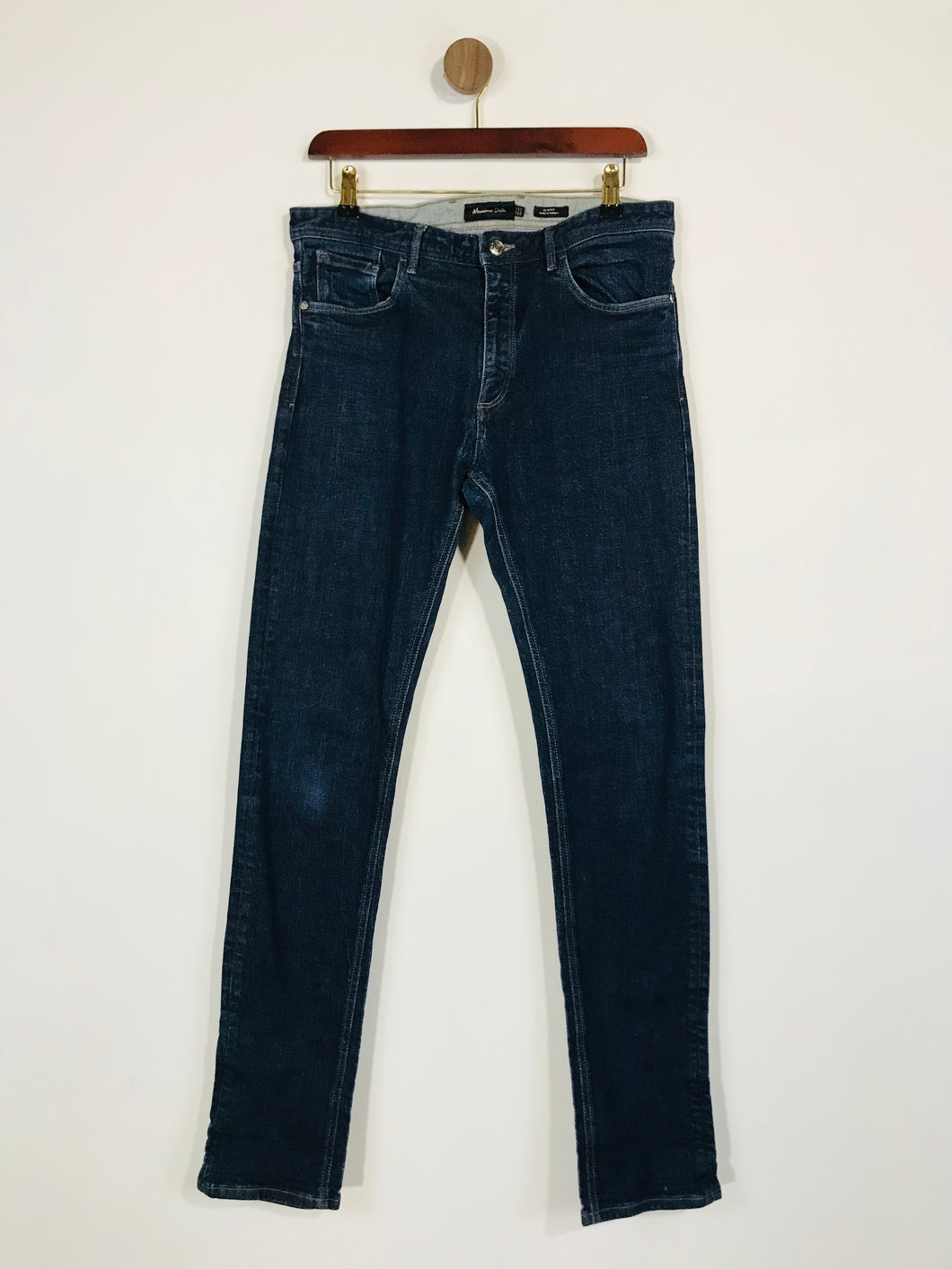 Massimo Dutti Men’s Slim Jeans | EU42 UK14 | Blue