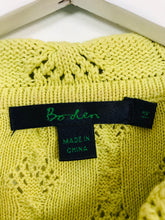Load image into Gallery viewer, Boden Women’s Cottage Style Cable Knit Cardigan | UK 14 | Green
