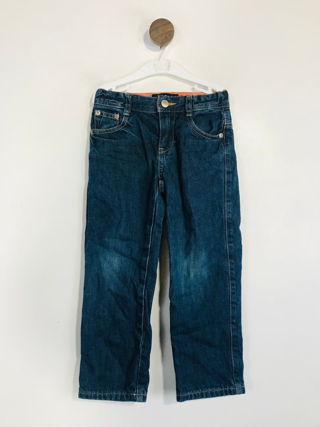 Boden Kid's Straight Jeans | 4 Years | Blue