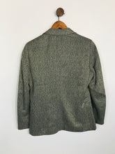 Load image into Gallery viewer, Betty Barclay Women&#39;s Leopard Print Boho Suit Jacket | UK12 | Black

