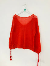 Load image into Gallery viewer, Sezane Women’s Oversized Mohair Knit Jumper NWT | M UK10-12 | Red
