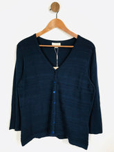 Load image into Gallery viewer, Monsoon Women&#39;s Ribbed Cardigan NWT | UK14 | Blue
