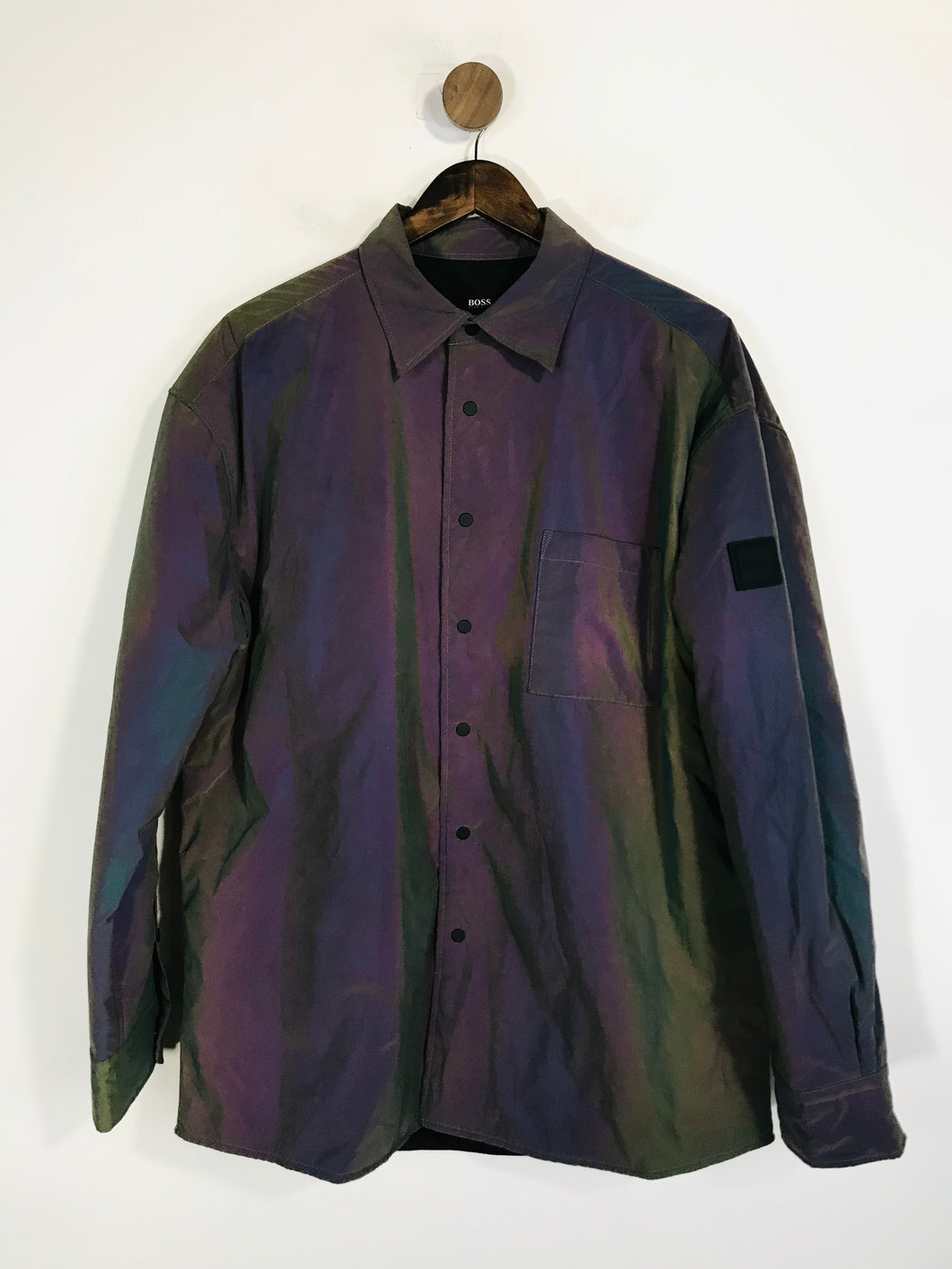 Hugo Boss Men's Reflective Overshirt Jacket NWT | L | Multicoloured
