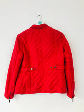 Load image into Gallery viewer, Feraud Women’s Quilted Jacket | UK12 | Red
