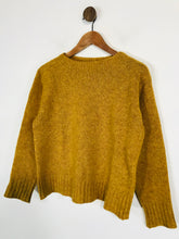 Load image into Gallery viewer, Toast Women&#39;s Wool Jumper | S UK8 | Yellow
