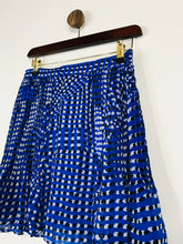 Load image into Gallery viewer, Reiss Women&#39;s Polka Dot Boho A-Line Skirt | UK8 | Blue
