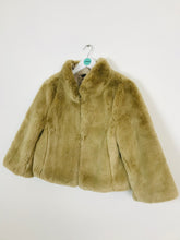 Load image into Gallery viewer, Liu Jo Womens Faux Fur Teddy Coat | IT 42 UK10 | Brown
