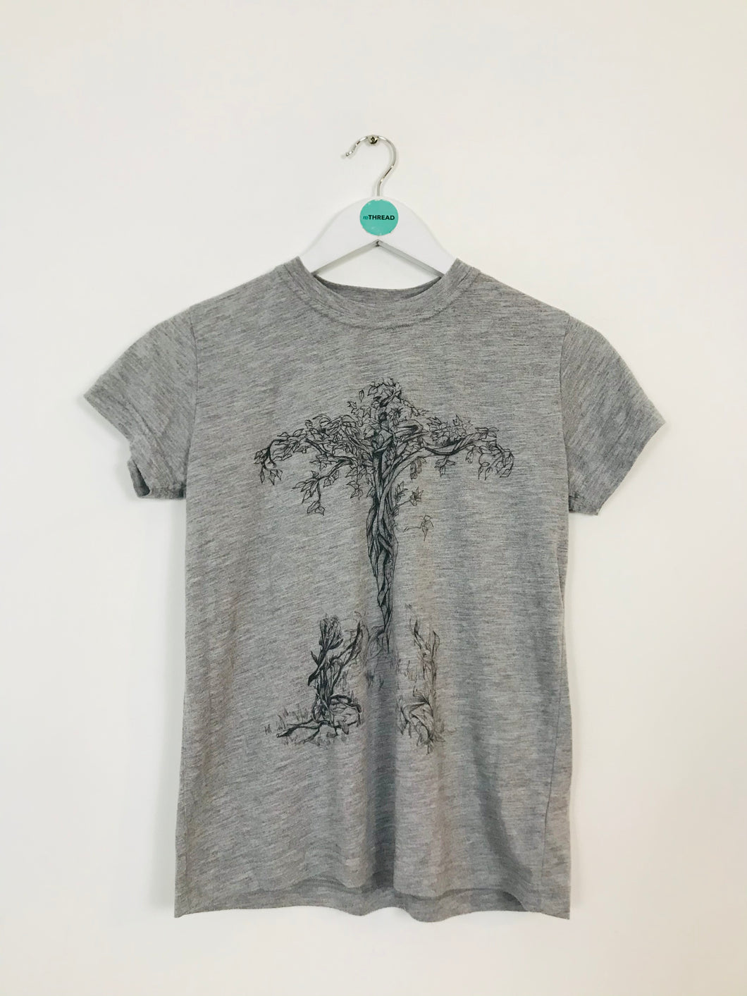 Hussein Chalayan Women’s T-Shirt | M UK12 | Grey