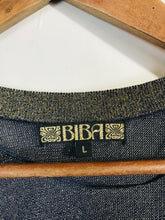 Load image into Gallery viewer, Biba Women&#39;s Short Sleeve Glitter Cardigan | L UK14 | Multicoloured
