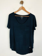 Load image into Gallery viewer, Hollister Women&#39;s V-Neck T-Shirt | M UK10-12 | Blue
