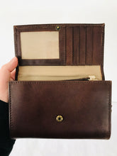 Load image into Gallery viewer, Fat Face Women’s Leather Wallet Purse NWT | Small | Brown

