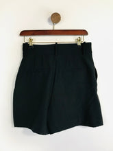 Load image into Gallery viewer, Zara Women&#39;s High Waist Hot Pants Shorts | S UK8 | Black
