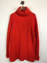 Load image into Gallery viewer, Arket Women&#39;s Wool Roll Neck Jumper | M UK10-12 | Orange
