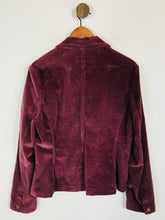 Load image into Gallery viewer, Phase Eight Women&#39;s Corduroy Blazer Jacket | UK16 | Purple
