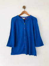 Load image into Gallery viewer, Boden Women&#39;s Button Up Blouse | UK16 | Blue
