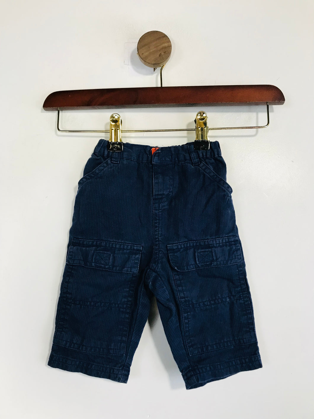 Petit Bateau Kid's Cargo Casual Trousers | 3 Months | Blue