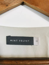 Load image into Gallery viewer, Mint Velvet Women&#39;s Waterfall Front Waistcoat Jacket | UK12 | Grey

