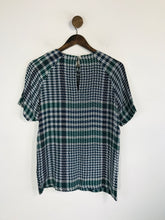 Load image into Gallery viewer, &amp; Other Stories Women&#39;s Check Gingham Blouse | EU34 UK6 | Multicoloured
