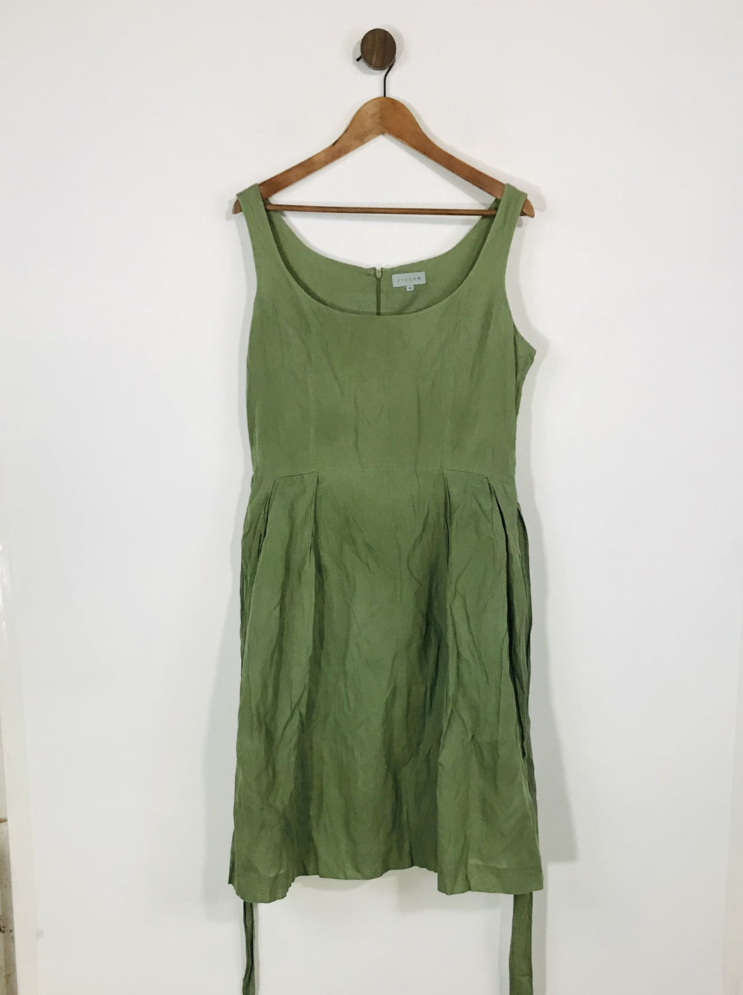 Jigsaw Women's A-Line Dress | UK14 | Green